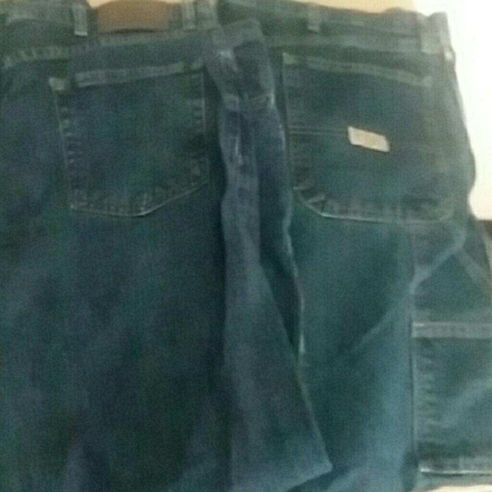 2 pair of Wrangler Mens Jeans 38w 30l